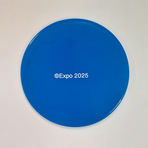 EXPO2025 ラバーコースター ブロック柄