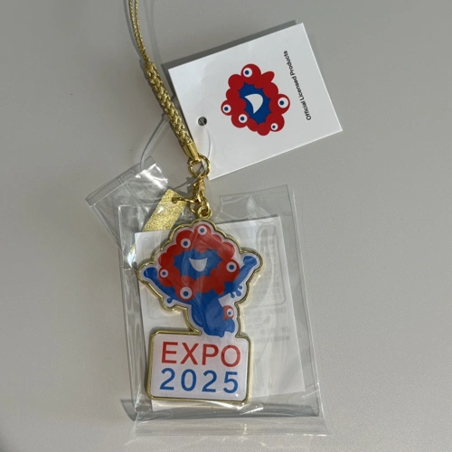 EXPO2025 ミャクミャクプレート根付飛び