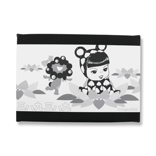 EXPO2025 ミャクミャク キャンバスジクレー印刷 ミロクボサツザゾウヱムヱヱシヰヲヲ横(大阪万博公式389389edit)FーSM号