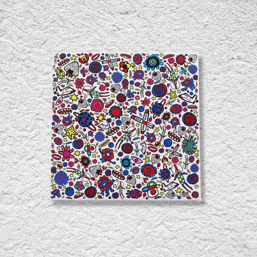 EXPO2025 ミャクミャク キャンバスジクレー印刷 ミャクミャク∞内なる響き S3号