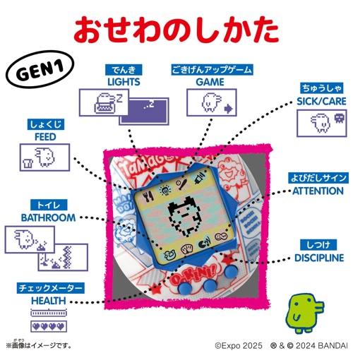 Original Tamagotchi Collaboration ミャクミャクコミックブック