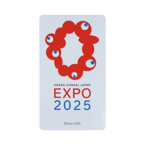 EXPO2025 公式ロゴ ダイカットステッカー C