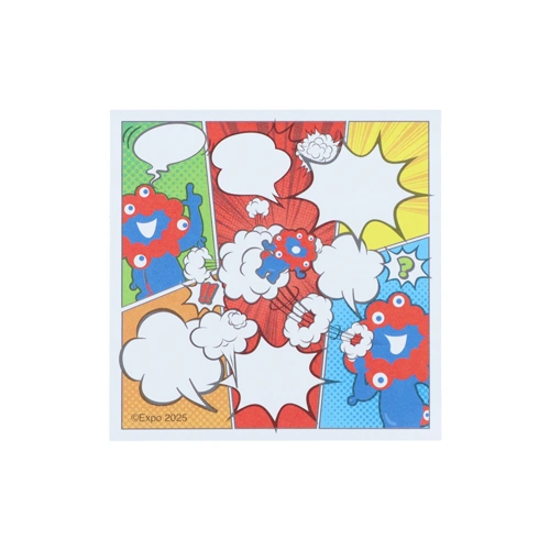 EXPO2025 ミャクミャク ふせん コミックカラー