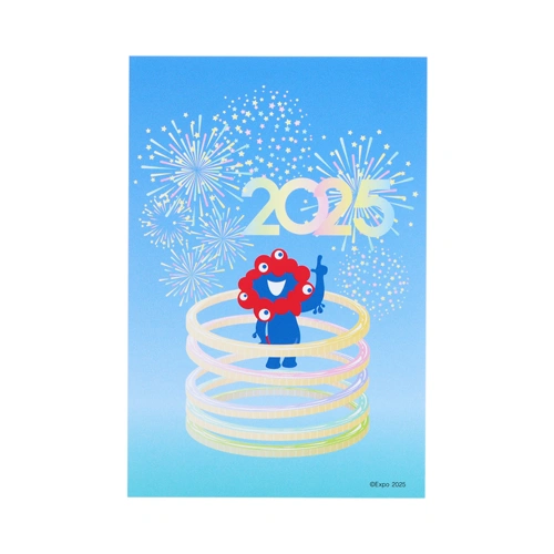 EXPO2025 ミャクミャク ポストカード3枚セット ロゴ