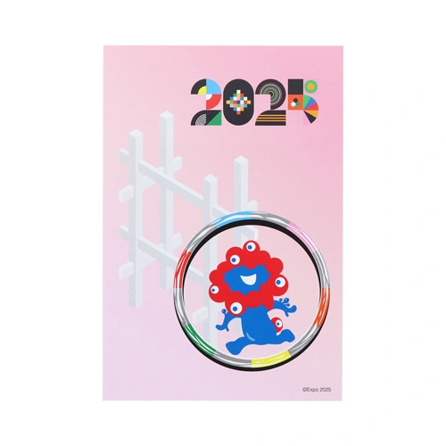EXPO2025 ミャクミャク ポストカード3枚セット ロゴ