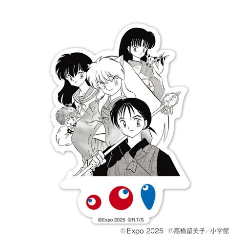 EXPO2025 『犬夜叉』 ステッカー(3枚セット)