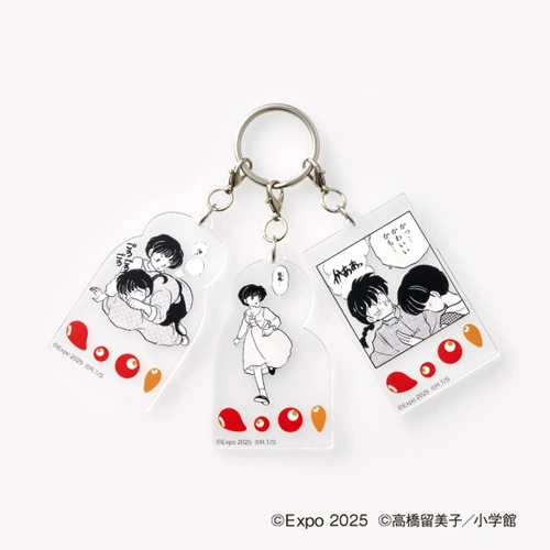 EXPO2025 『らんま1/2』 3連アクリルキーホルダー1