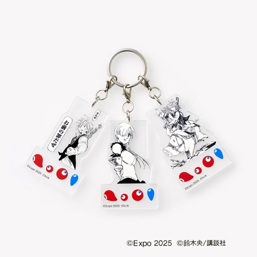 EXPO2025 『七つの大罪』 3連アクリルキーホルダー1