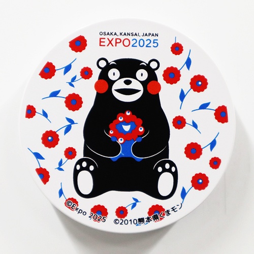 EXPO2025 ミャクミャク 【くまモン】 丸型マグネットクリップC