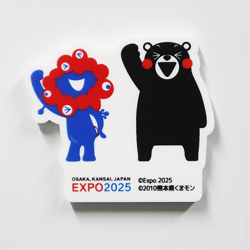 EXPO2025 ミャクミャク 【くまモン】 アクリルマグネットB