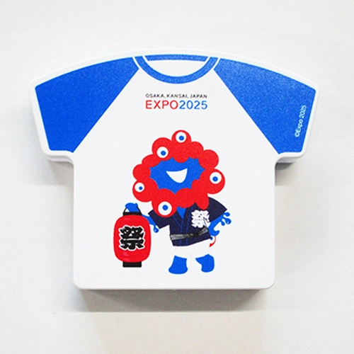 EXPO2025 ミャクミャク Tシャツ型マグネットクリップ ハッピ