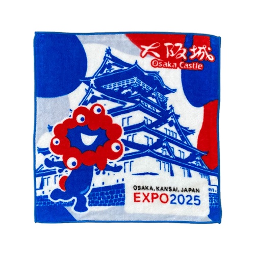 EXPO2025 ミャクミャク 大阪城 ハンカチタオル