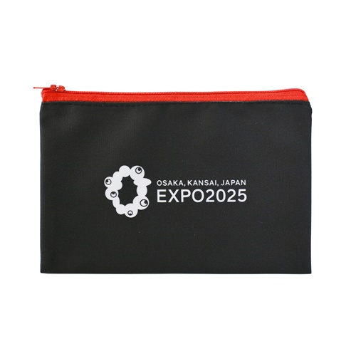 ジッパーポーチ EXPO2025 黒