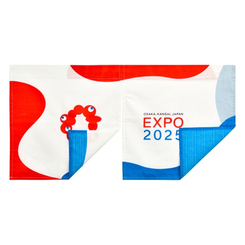 EXPO2025 公式ロゴ 暖簾(のれん)