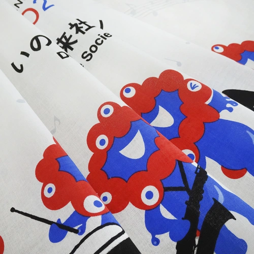 EXP02025 ミャクミャク 手ぬぐい ミュージック