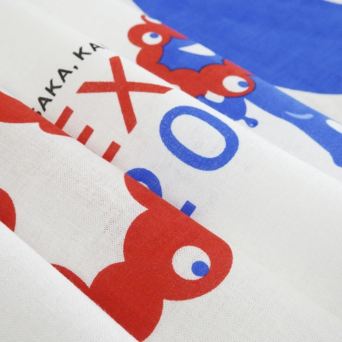 EXP02025 ミャクミャク 手ぬぐい WORLD