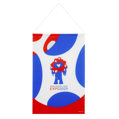 EXP02025 ミャクミャク タペストリー WORLD