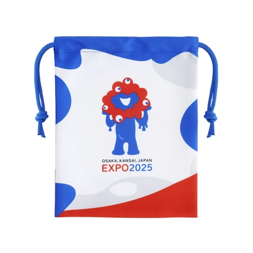 EXP02025 ミャクミャク 巾着(きんちゃく) WORLD