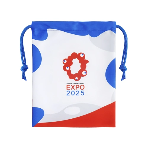 EXP02025 ミャクミャク 巾着(きんちゃく) WORLD