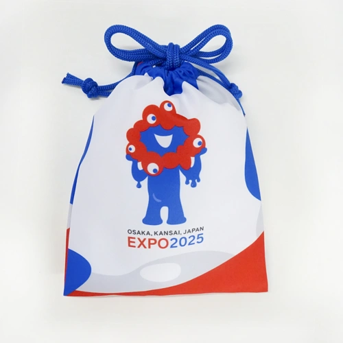 EXP02025 ミャクミャク 巾着(きんちゃく) WORLD