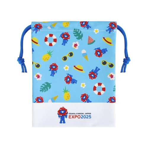 EXP02025 ミャクミャク 巾着(きんちゃく) サマー