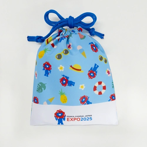 EXP02025 ミャクミャク 巾着(きんちゃく) サマー