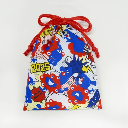 EXP02025 ミャクミャク 巾着(きんちゃく) ポップアート