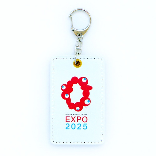 EXPO2025 公式ロゴ PUレザーキーホルダー