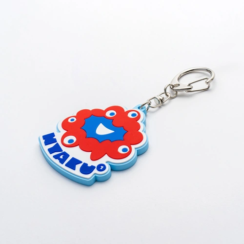 EXPO2025 ラバーキーホルダー ミャクミャク顔