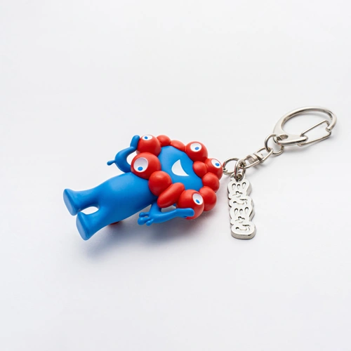 EXPO2025 ミャクミャク立体PVCキーホルダー プレート付