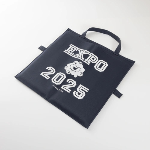 EXPO2025 シートになるトートバッグ・ミャクミャク紺