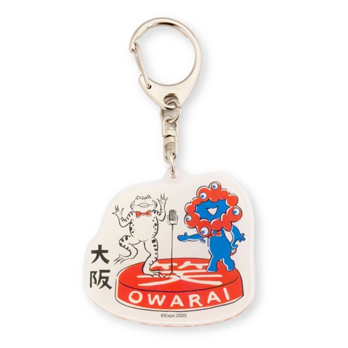 EXPO2025 ミャクミャク 【鳥獣戯画】アクリルキーホルダー 大阪