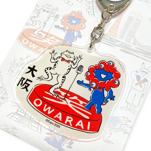 EXPO2025 ミャクミャク 【鳥獣戯画】アクリルキーホルダー 大阪