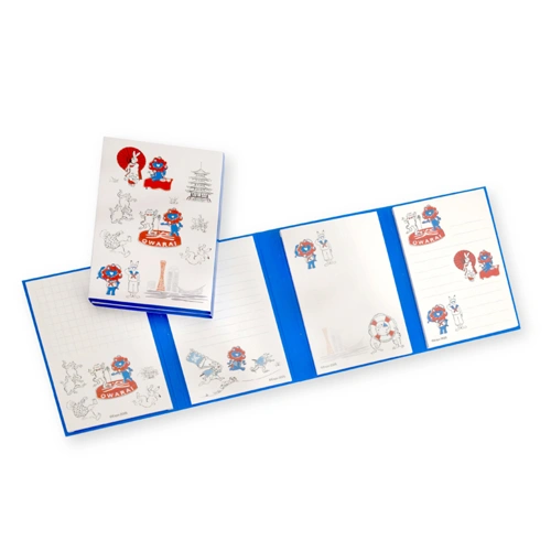 EXPO2025 ミャクミャク 【鳥獣戯画】パタパタメモ