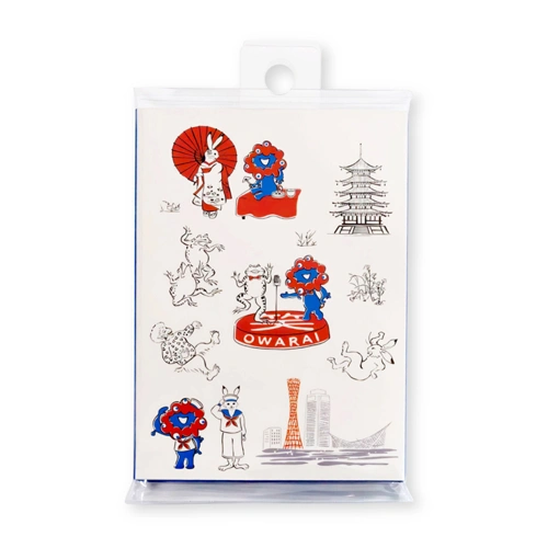 EXPO2025 ミャクミャク 【鳥獣戯画】パタパタメモ