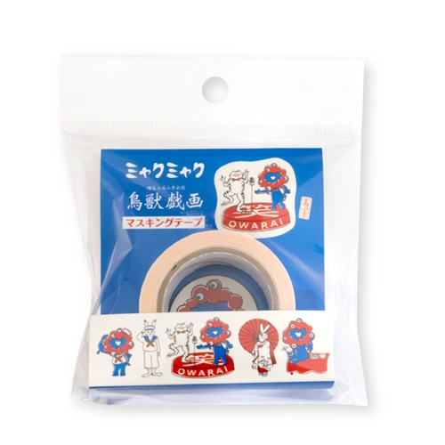 EXPO2025 ミャクミャク 【鳥獣戯画】マスキングテープ