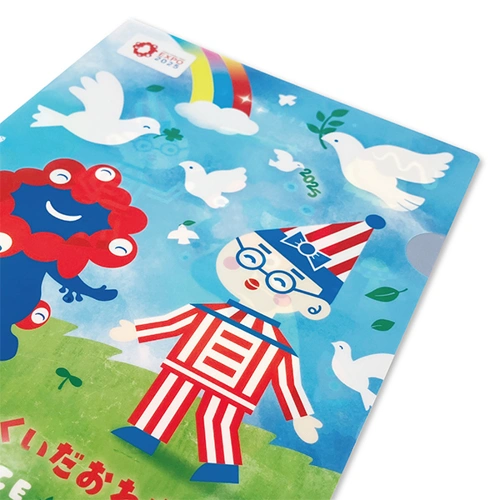 EXPO2025 ミャクミャク 【くいだおれ太郎】クリアファイル