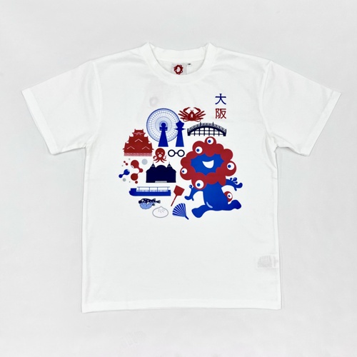 EXPO2025 ミャクミャク キッズTシャツ 大阪名物 ホワイト