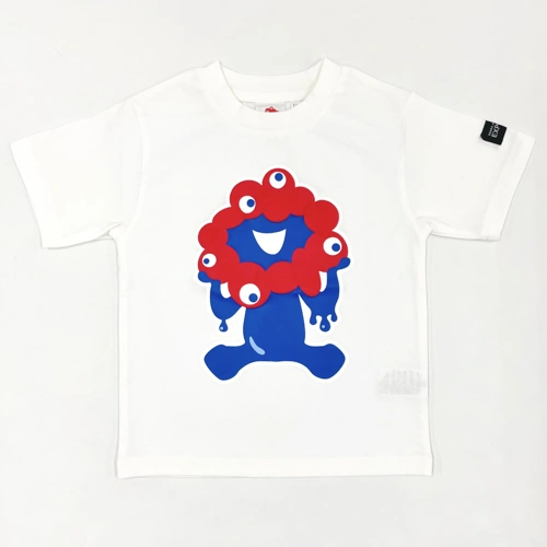 EXPO2025ミャクミャク ビックキャラTシャツせなか ホワイト
