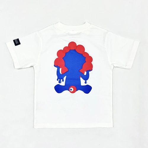 EXPO2025ミャクミャク ビックキャラTシャツせなか ホワイト