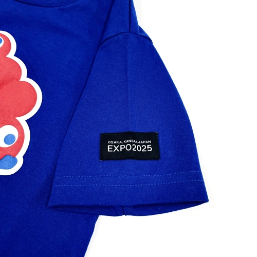 EXPO2025ミャクミャク ビックキャラTシャツしっぽ ブルー