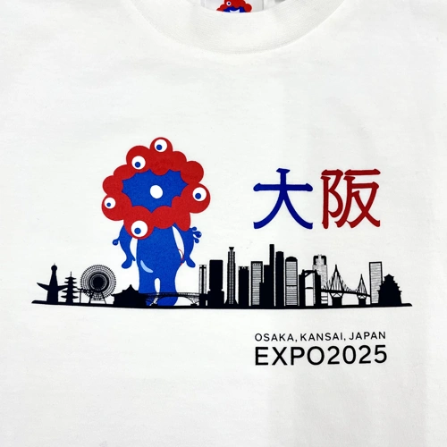 EXPO2025ミャクミャク 大阪シティーTシャツ ホワイト