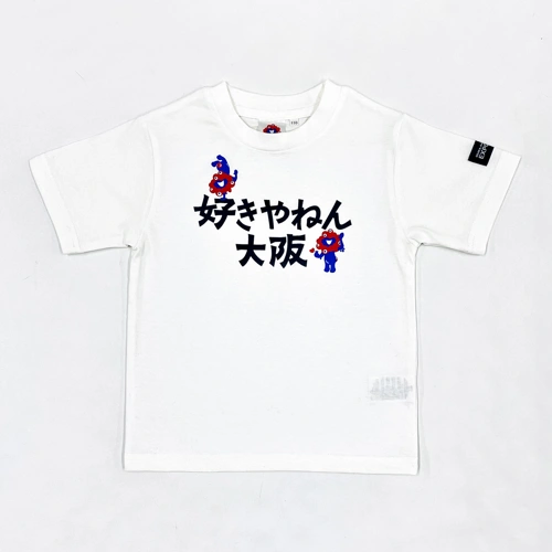 EXPO2025ミャクミャク 大阪弁Tシャツ すきやねんホワイト