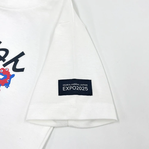 EXPO2025ミャクミャク 大阪弁Tシャツ すきやねんホワイト