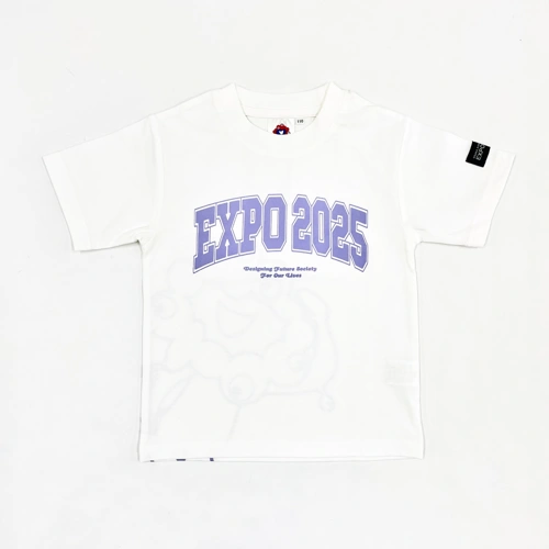 EXPO2025ミャクミャク バックビックキャラTシャツホワイト