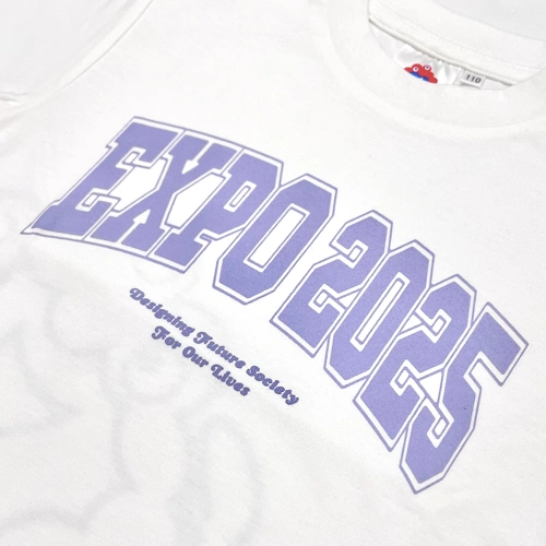 EXPO2025ミャクミャク バックビックキャラTシャツホワイト