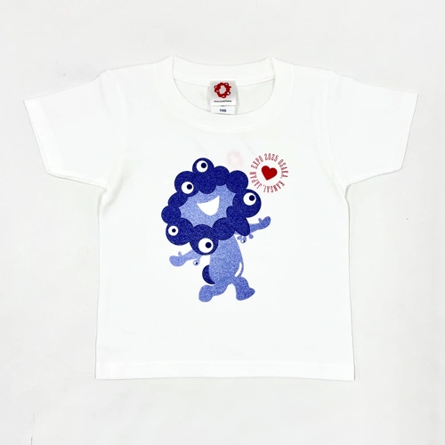 EXPO2025ミャクミャク デニムプリントTシャツ