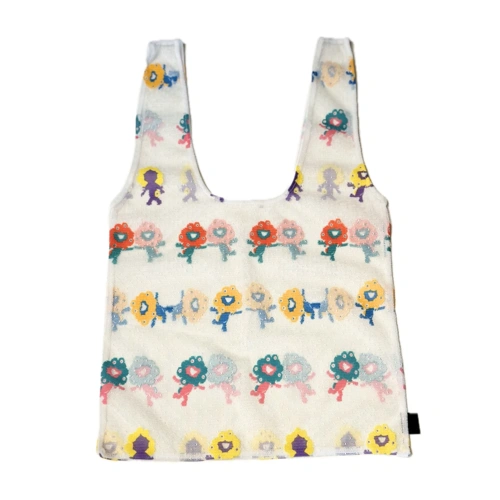 EXPO2025 ミャクミャク レースのオシャレBAG ボーダーカラー