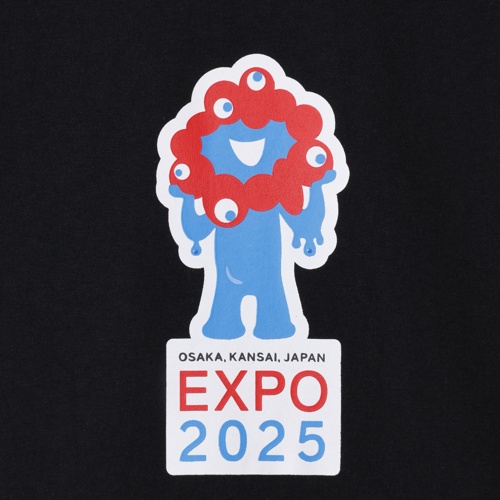 EXPO2025 ミャクミャクプリントハンソデTシャツ