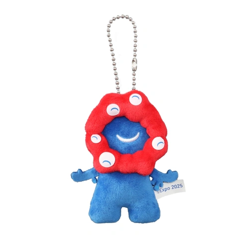 EXPO2025 ミャクミャク ぷちマスコットキーチェーン にっこり